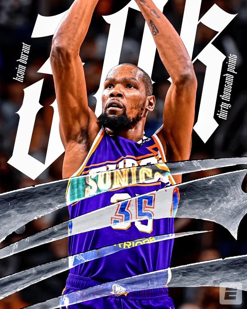 诺维茨基祝贺阿杜得分超越自己,杜兰特将超越乔丹 诺维茨基祝贺阿杜得分超越自己,杜兰特将超越乔丹